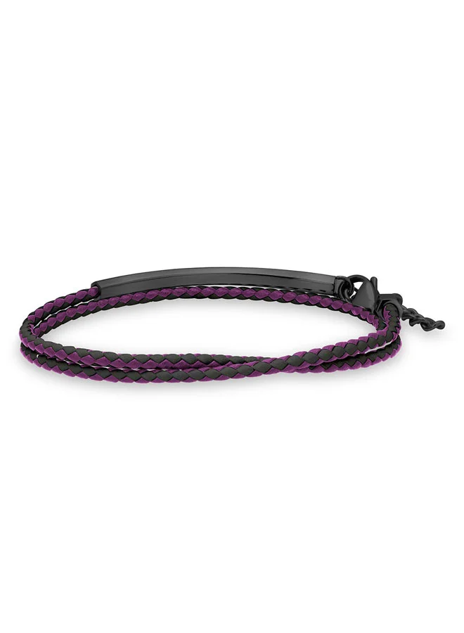 شيروتي 1881 Gents Bracelet Purple â€“ Unique and Stylish Design for Men
