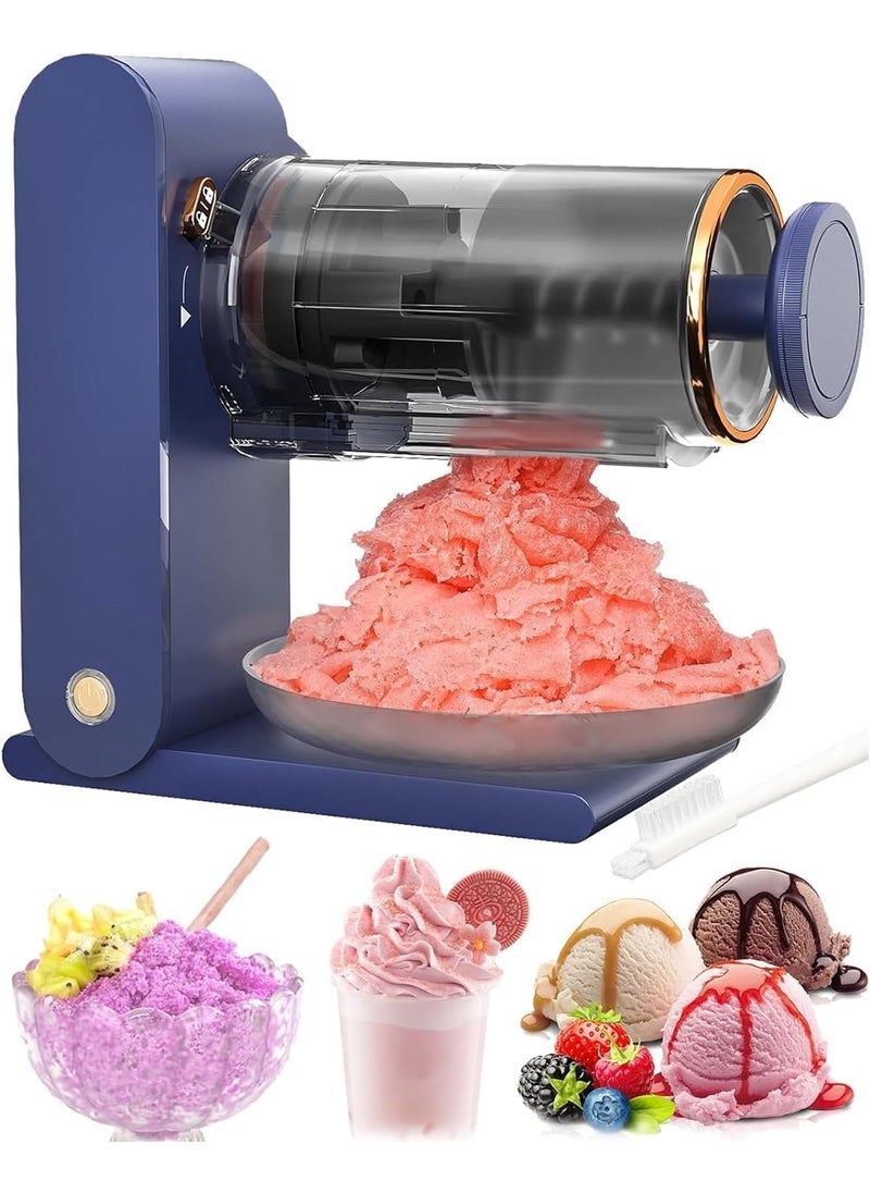 GION Frozen Dessert Machine Makes Soft Smoothies Slushie Shaved Ice Machine Snow Cone Maker for Home