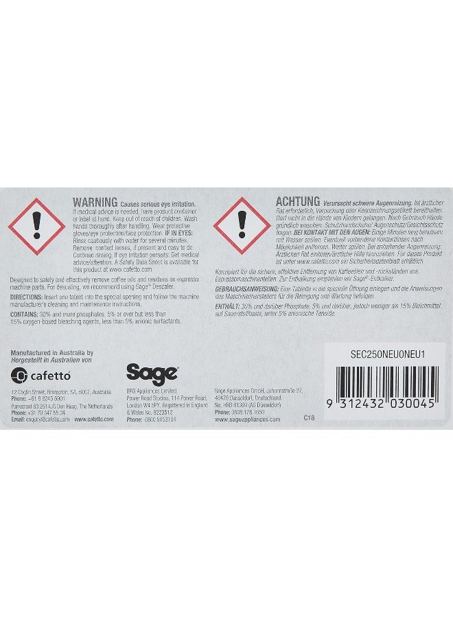 Sage Appliances SEC250 Espresso Cleaning Tablets, 8 Count (Pack of 1) - Image 3