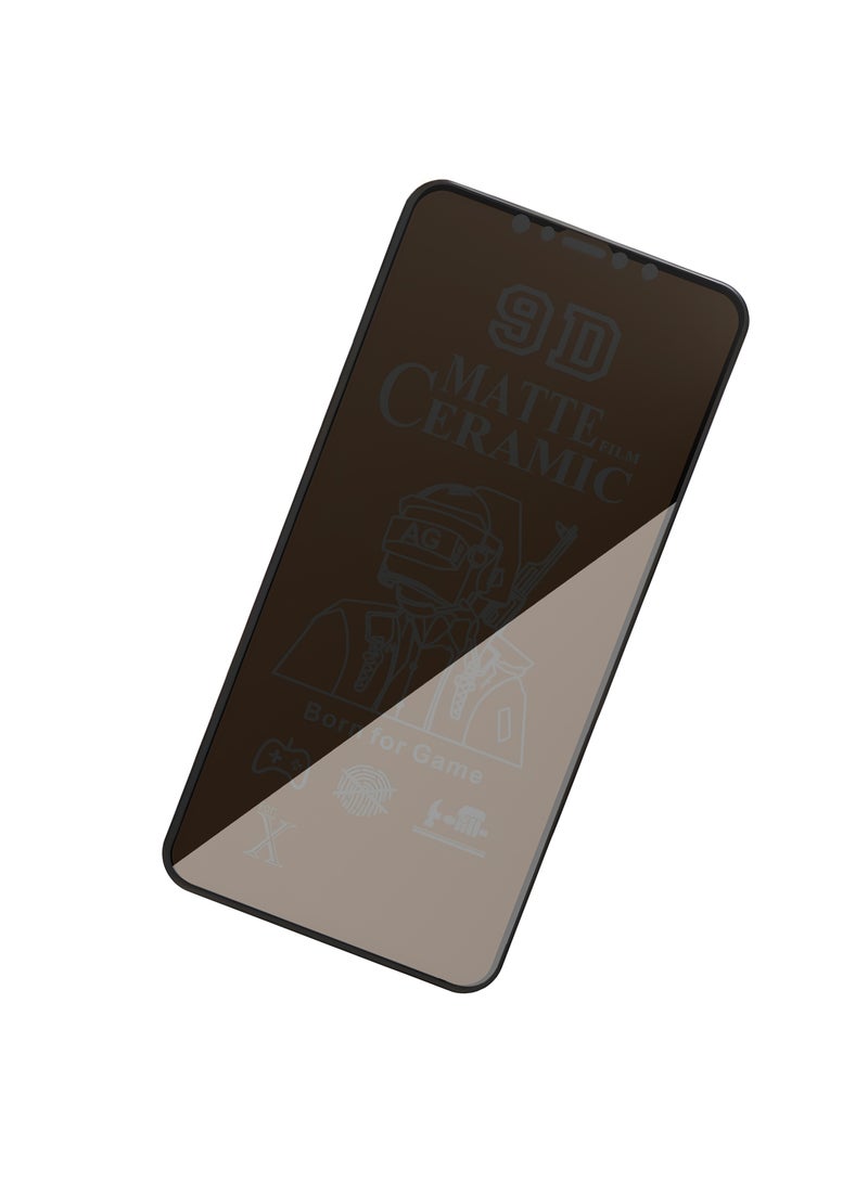 بروستايل واقي شاشة الخصوصية لجهاز iPhone 14 Plus مصنوع من زجاج مقوى عالي الوضوح 9H مضاد للخدش وبصمات الأصابع وخالي من الفقاعات وتغطية كاملة ومناسب للجراب - Image 3