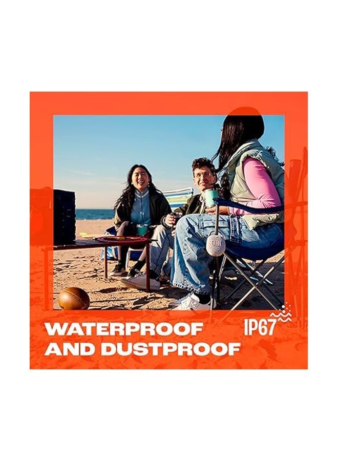 JBL Clip 5 Ultra-Portable Waterproof Bluetooth Speaker with Integrated Carabiner, Auracast™ & 15-Hour Playtime,Squad JBL Clip 5 Squad - Image 2