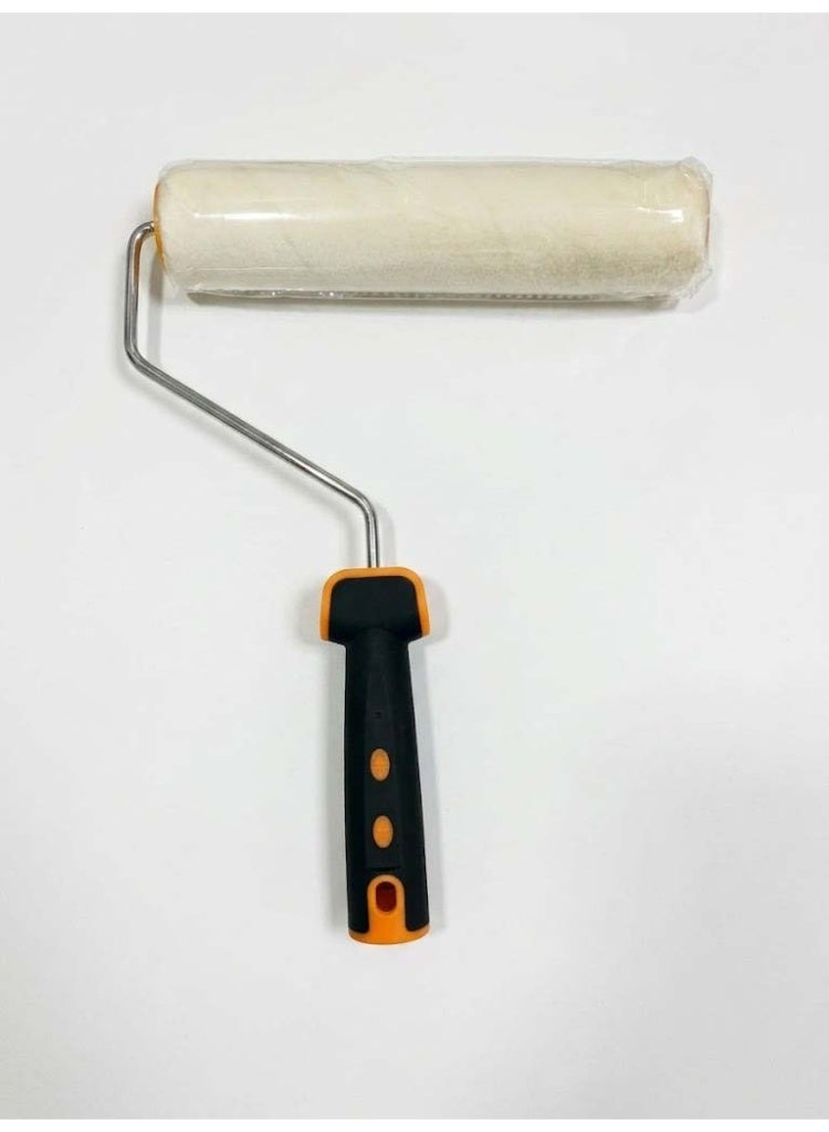 Painting Roller -9inch- Heavy-Duty Paint Applicator with Ergonomic Handle and Quick Absorbing and Even Spreading -Ideal for Interior and Exterior Walls, Ceilings, and Home Improvement Projects - Image 1