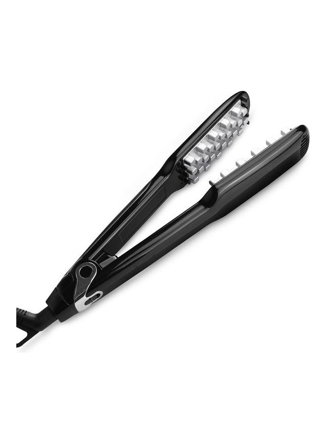 NIBEMINENT Multi functional Long And Short Hair Styling Iron Ceramic Styler Black - Image 3