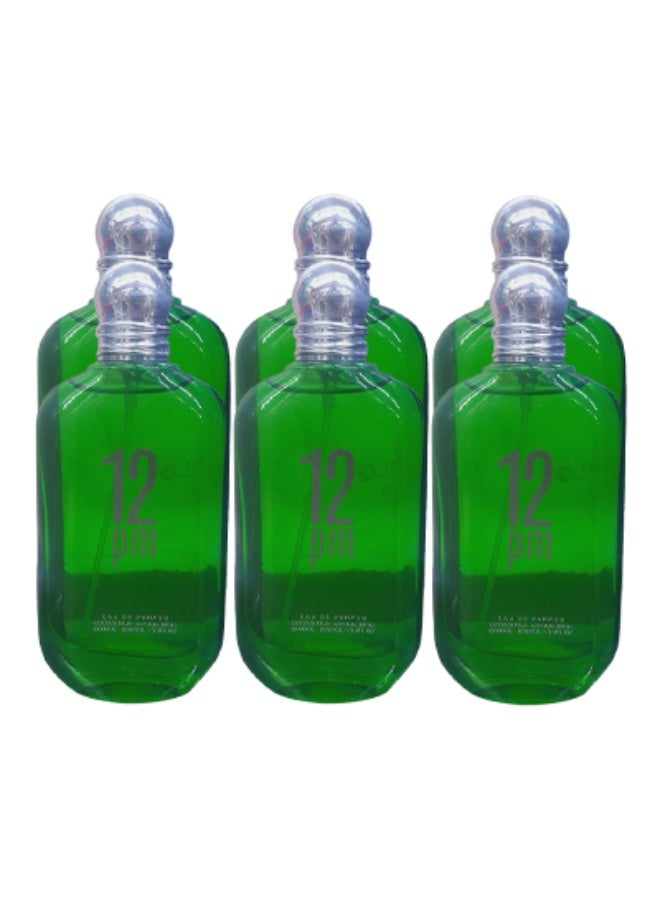 ايميك 6 قطع عطر 12 مساءً للرجال 100 مل - Image 1