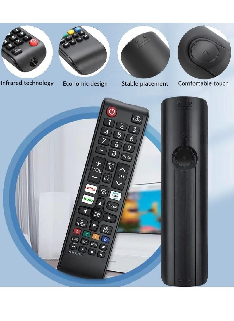 ELTRAZONE BN59-01315A Replacement Remote Control for Samsung TV (2-Pack) – Siawclub Universal Infrared Remote for Samsung Smart TV, LED, LCD, HDTV, 4K, 3D, Series TV – Includes Battery - Image 4