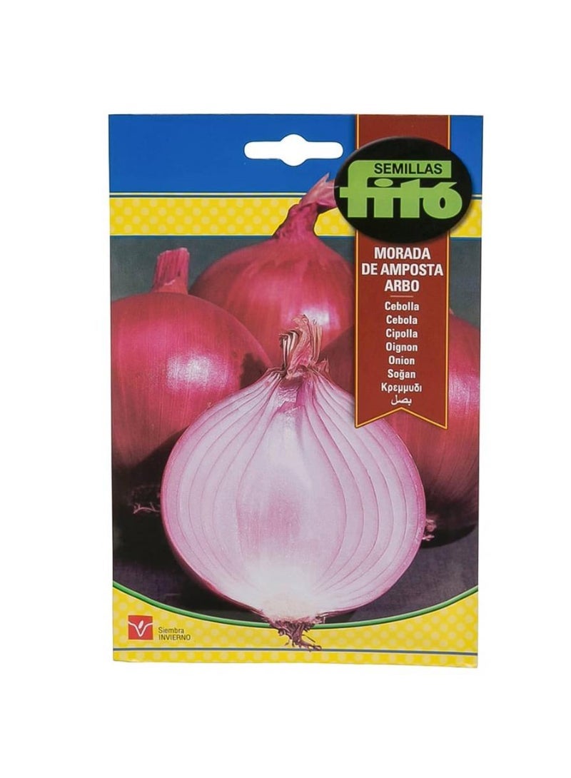 Fito Onion Morada de Amposta Arbo Purple Onion Seeds 175g