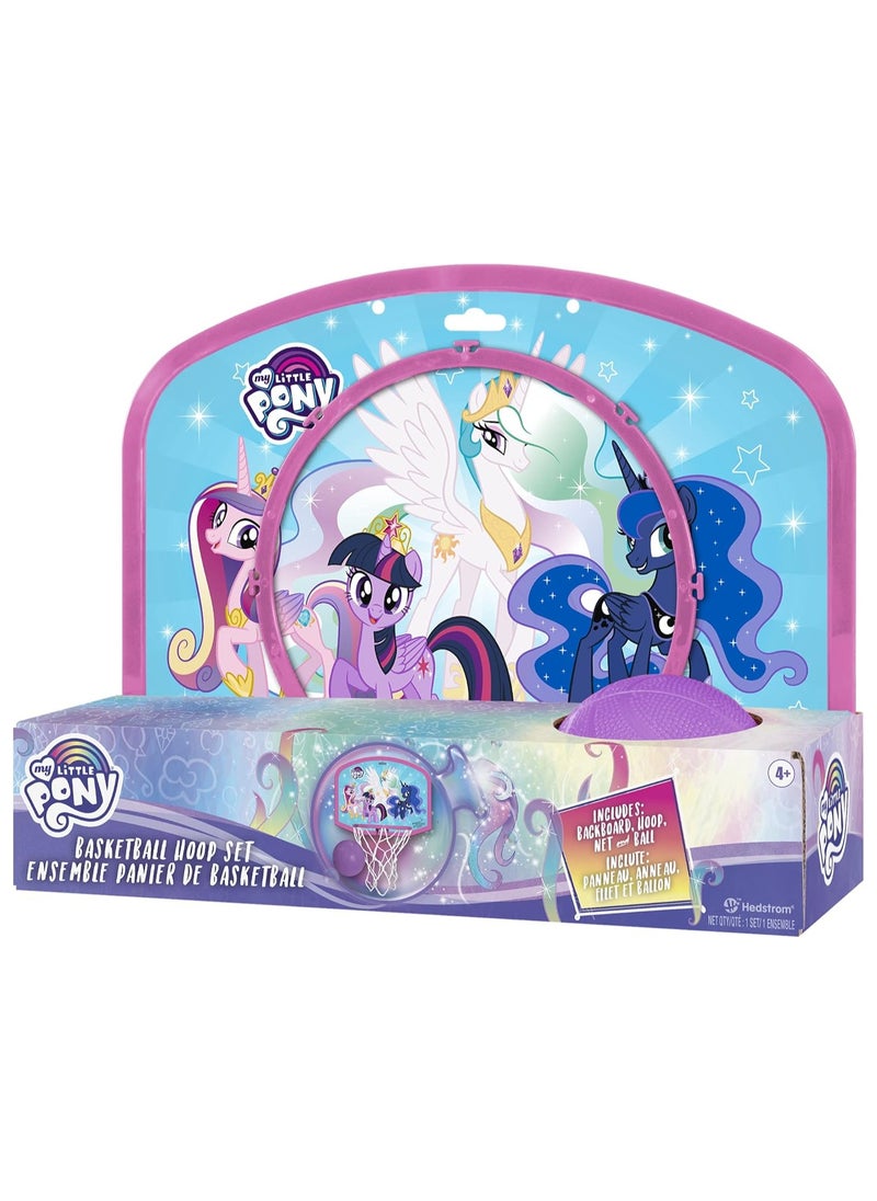 Hedstorm - My Little Pony- Basketball Set Over The Door for Kids - Image 1