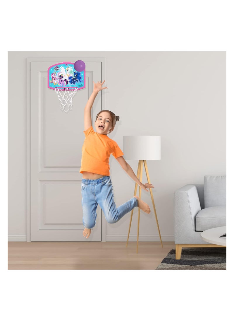 Hedstorm - My Little Pony- Basketball Set Over The Door for Kids - Image 1