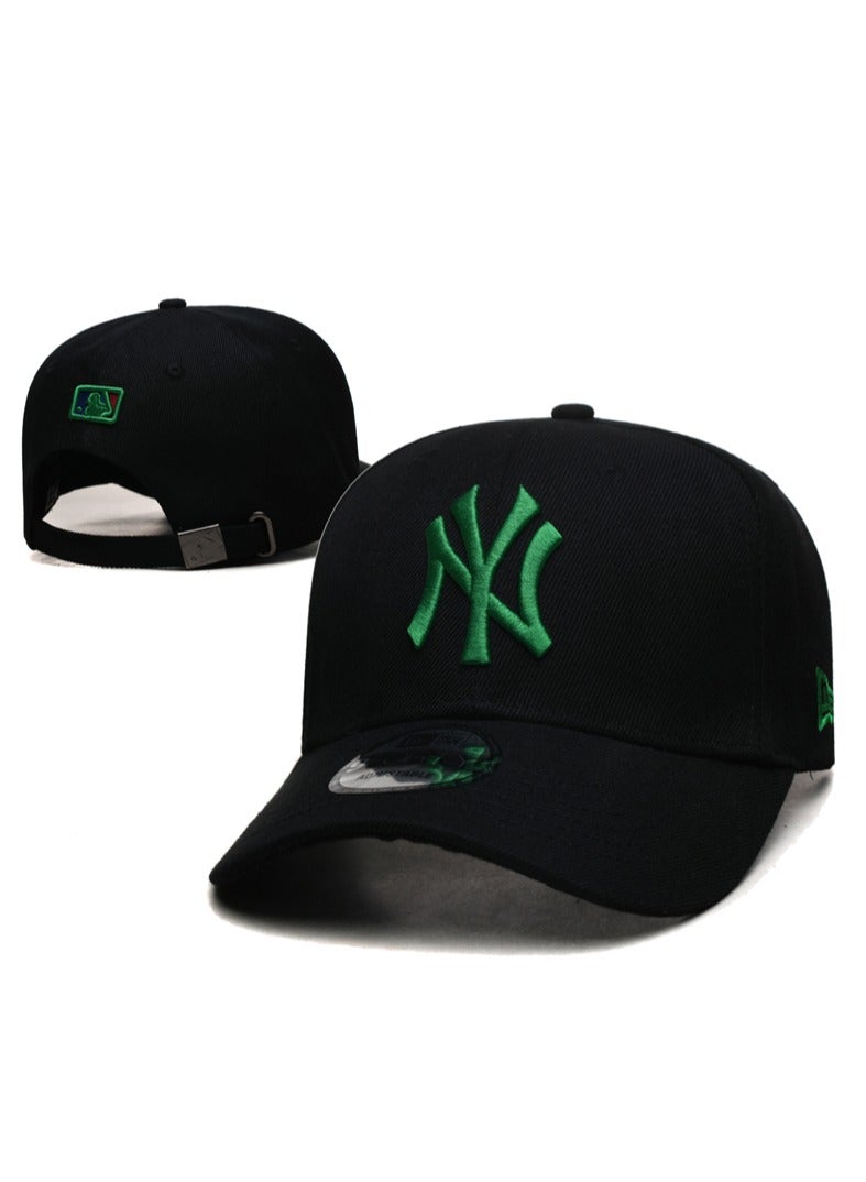 NEW ERA New Era MLB New York Yankees Fashion Sun Hat, Mesh Hat, Outdoor Men's and Women's Sports duckbill Hat Black