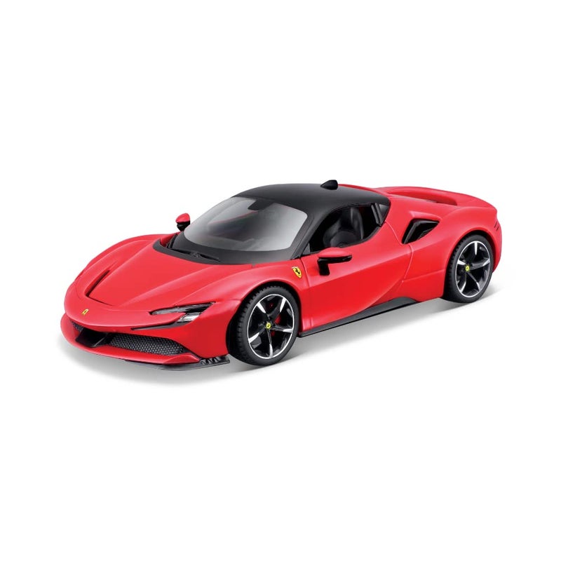 Maisto Assembly Line Ferrari SF90 Stradale Die-cast Metal Kit (1:24, 39 Parts, Red) - Image 2