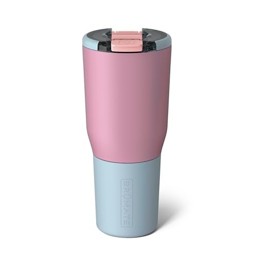 BrÃ¼Mate BrMate Nav 35oz 100 Leak Proof Insulated Travel Tumbler with Magnetic BevLock Lid Double Wall CupHolder Friendly Stainless Steel Mug Eclipse - Image 1