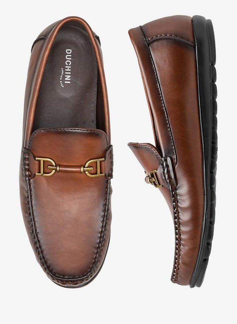 دوتشيني حذاء رجالي سهل الارتداء بلمسة معدنية - Image 3