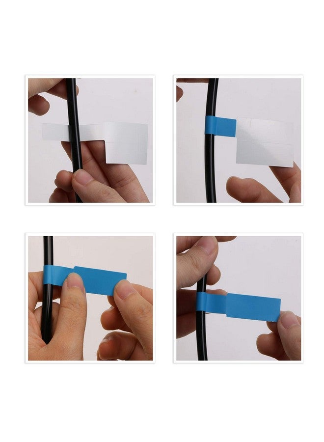 Mini Skater 180 Packs Self Adhesive Cable Labels Waterproof Assorted Color Tear Resistant 6 Sheet Label Stickers For Office Work School Computer Cord Laser Printer - Image 5