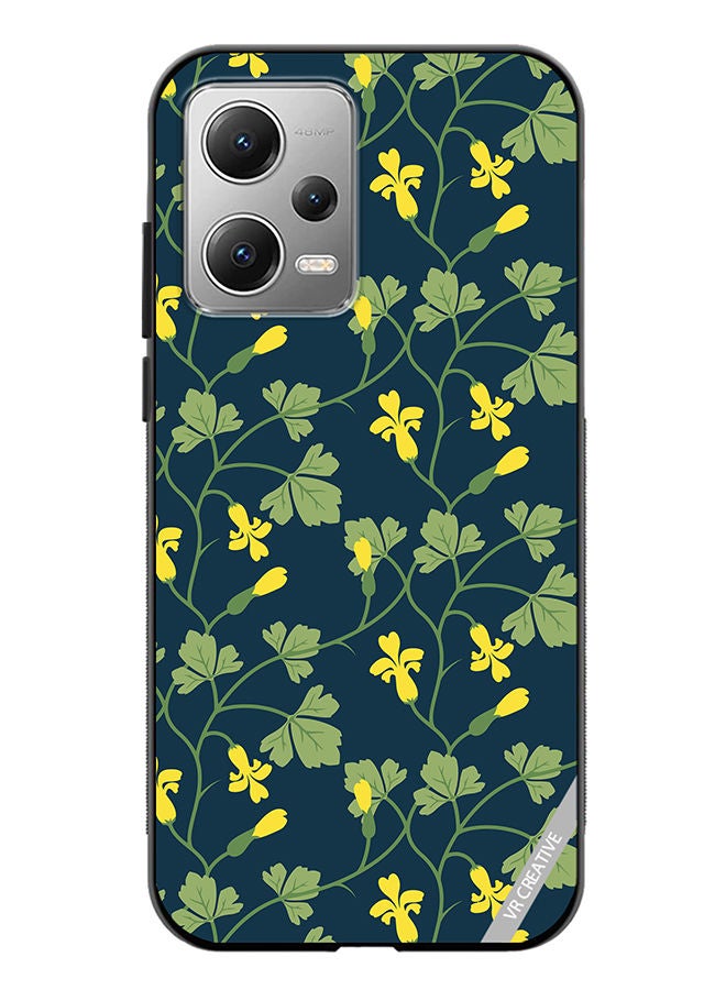 VR CREATIVE Protective Case Cover For Xiaomi Redmi Note 12 Flower Design Multicolour - Image 1