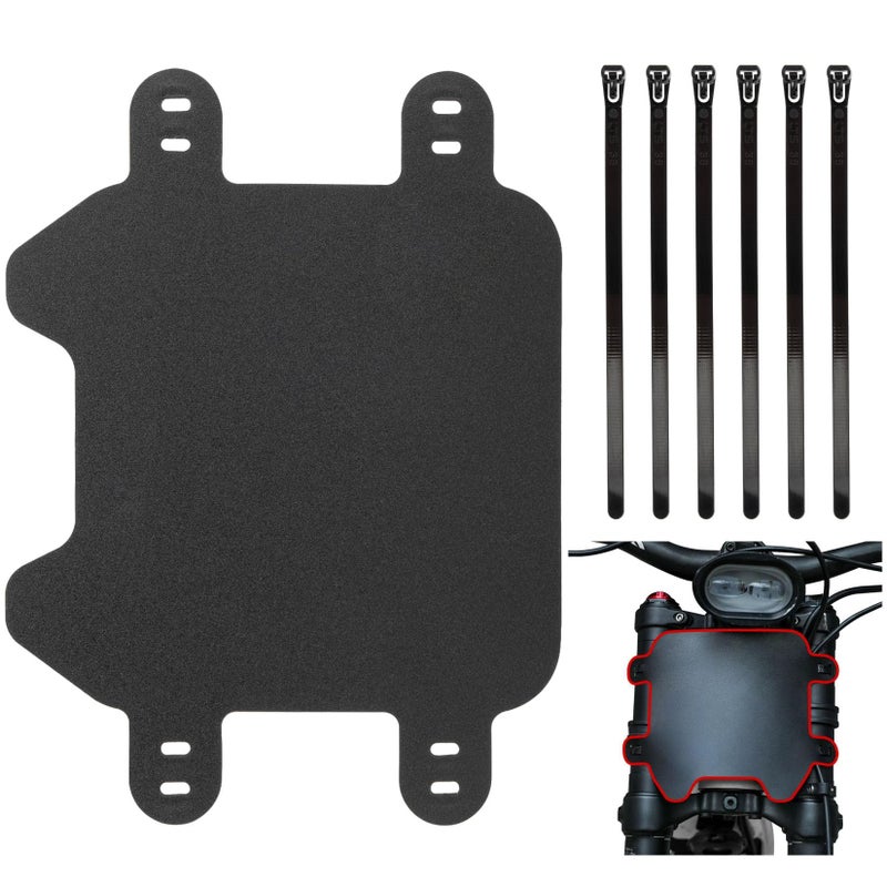 PSLER Motorcycle Front Number Plate - Front Plate for Light Bee S/X Ebike and Sting R / MX3 / MX4 / Pro SS Electric Dirt bike, Highly Elastic Plastic - Image 1