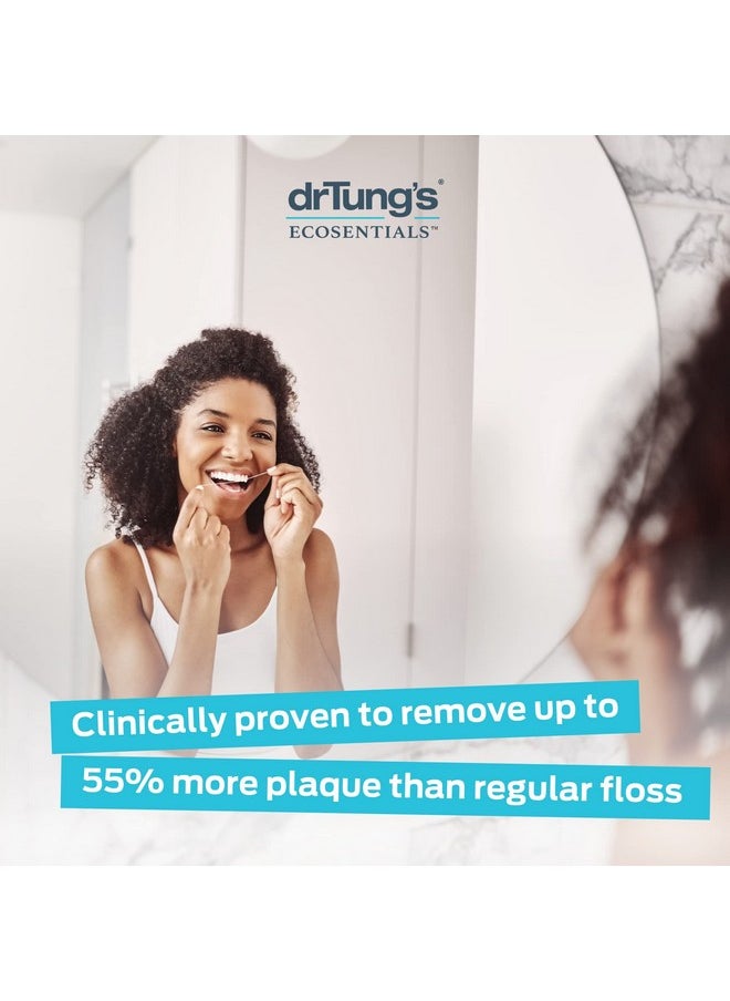 drTung's - Smart Floss Natural Floss Ptfe & Pfas Free Floss Gentle On Gums Expands & Stretches Bpa Free Floss Natural Dental Floss Cardamom Flavor (Pack Of 7) - Image 1