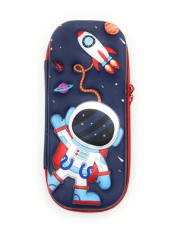 VIO Kids 3D Astronaut Pencil Zipper Case Space Themed Spacious Stationery Storage Perfect Party Favors Great Gift for Children Fun School Supplies Lightweight Organizer Pen Pouch College Boys Girls  - Image 1