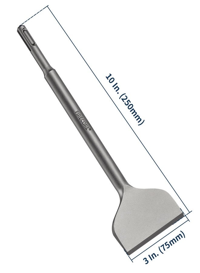 Firecore FS18310 SDS Plus 3-in Wide Cranked Angled Bent Tile Removal Chisel (3”X10”) - Image 5