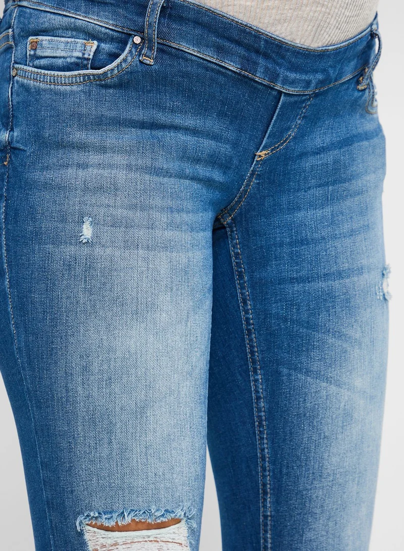 Only Maternity High Waist Skinny Jeans