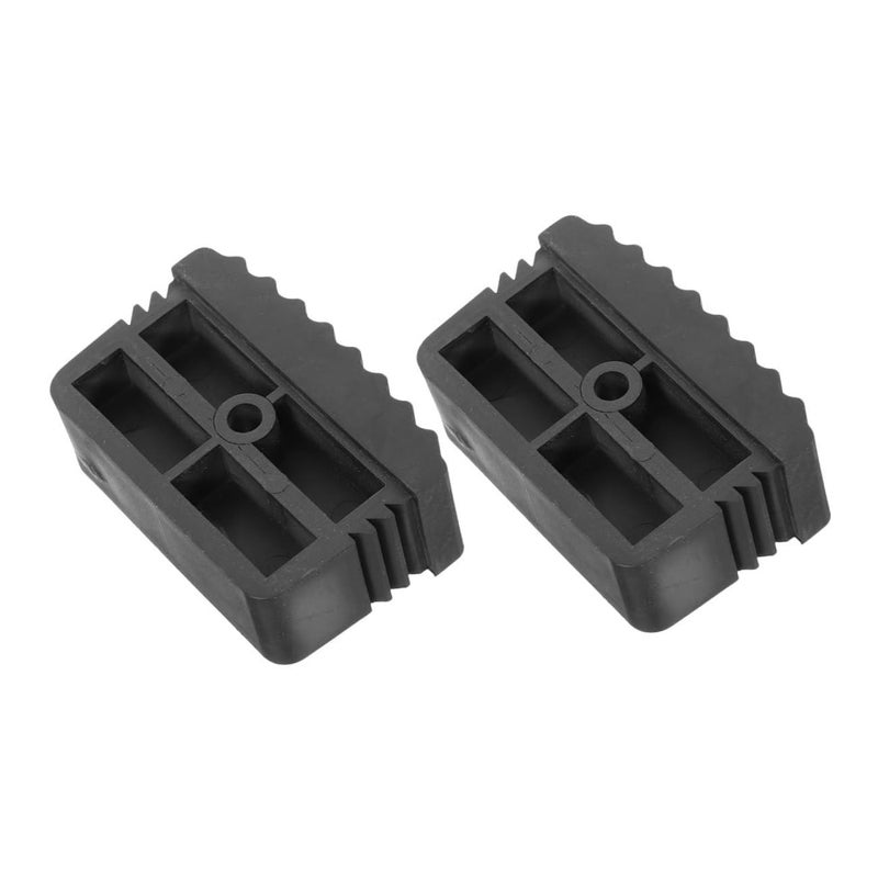 Non Slip Rubber Ladder Feet Covers 2PCS Safety Bumpers Pads Step Stool Replacement - Image 2