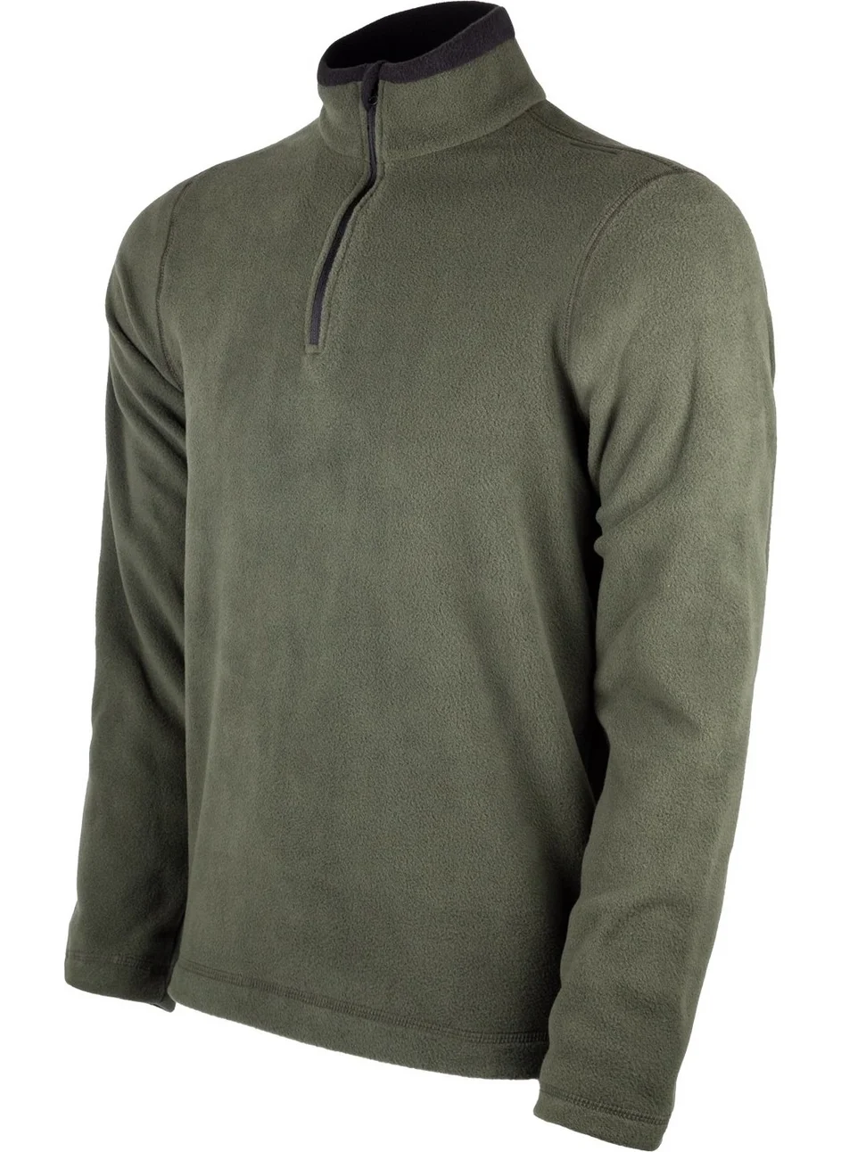 Evolite Fuga Bay Micro Polar Sweater - Khaki