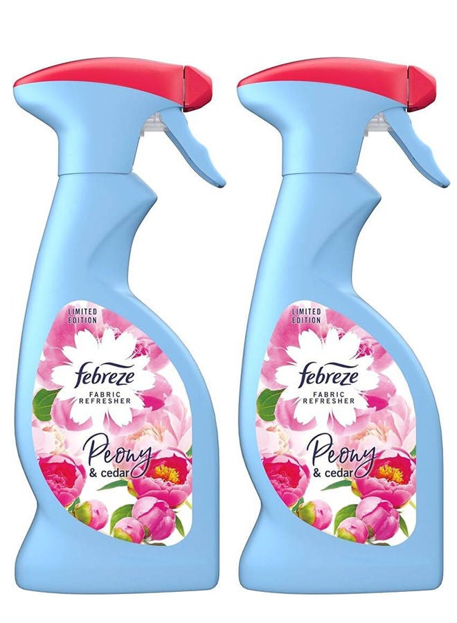 Febreze Fabric Refresher Peony & Cedar 2x500ml