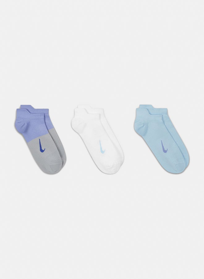 Nike Women's Nike Everyday Plus Lightweight No-Show Socks 3-Pack  - Image 4