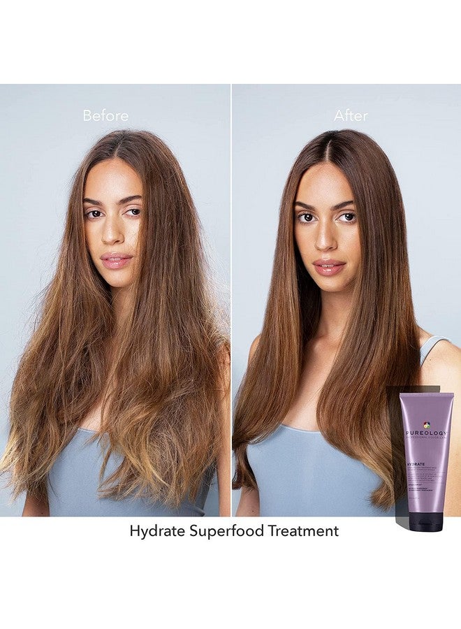 Hair Mask Superfood Deep Treatment Nourishes And Softens Hair For Dry Colourtreated Hair Sulfatefree Vegan Hydrate 200Ml