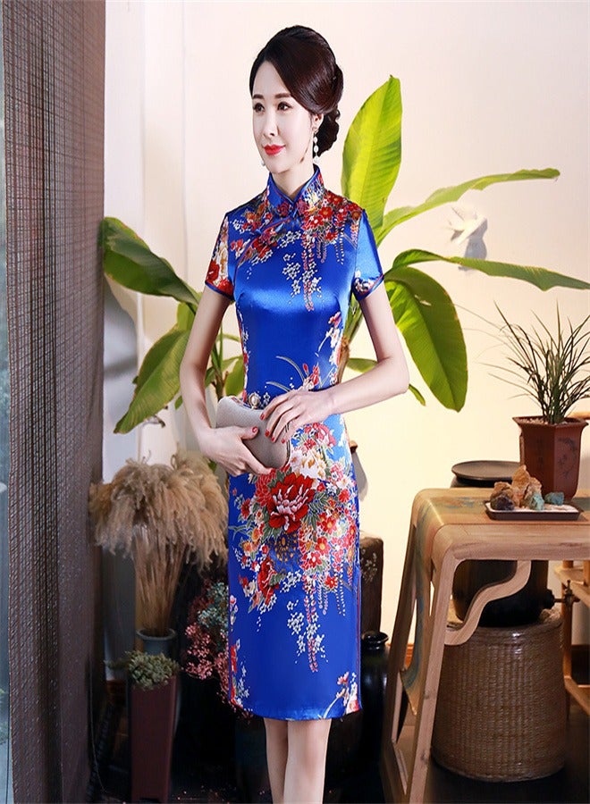 Loquat Spring/Summer New Short Skirt Royal Blue  - Image 2