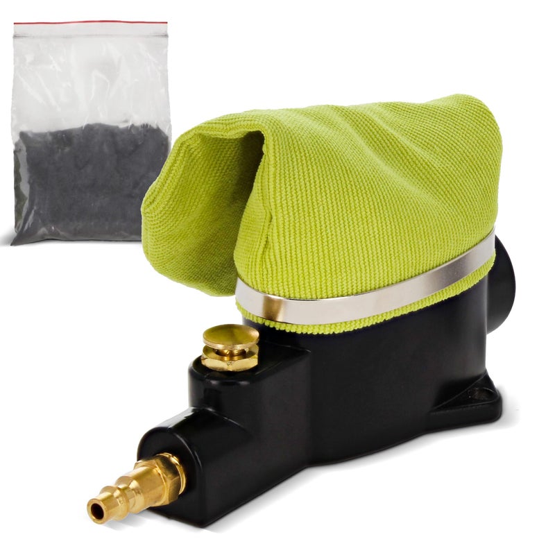 أداة تنظيف شمعات الإشعال الهوائية من ABN - جهاز تنظيف شمعات الإشعال بالرمل مع منظف شمعات الإشعال الكاشط