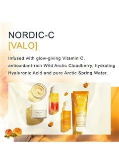 Lumene Nordic-C Arctic Berry Face Oil Cocktail - Antioxidant Serum made of Fatty Acids, Vitamin C, A, E + Vitamin B - Hydrating Serum for Glowing Skin + Even Skin Tone - Vegan Facial Oil (30ml)  - Image 5