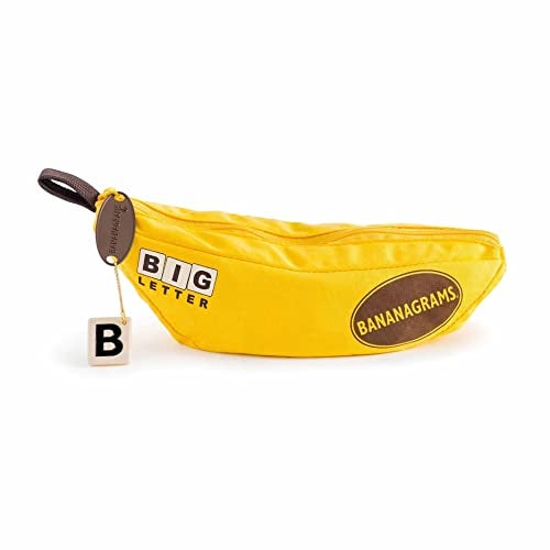 Bananagrams Big Letter BANANAGRAMS: Family Word Game With Easy To See And Handle Letter Tiles - Image 1