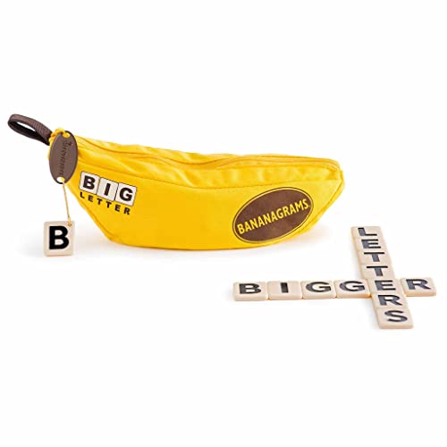 Bananagrams Big Letter BANANAGRAMS: Family Word Game With Easy To See And Handle Letter Tiles - Image 2