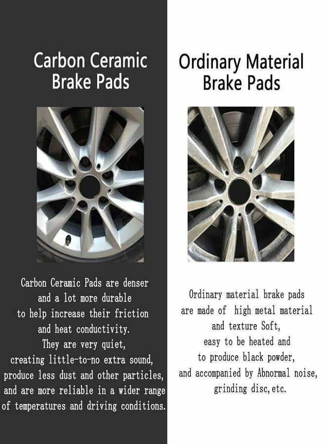 EXPPOWER Brakes Premium Ceramic Replacement Front Brake Pad Set For Nissan Altima Sentra Versa INFINITI Juke Maxima G35 Suzuki SX4 350Z Cube I35 I30 Renault Safrane Crossover - Image 3