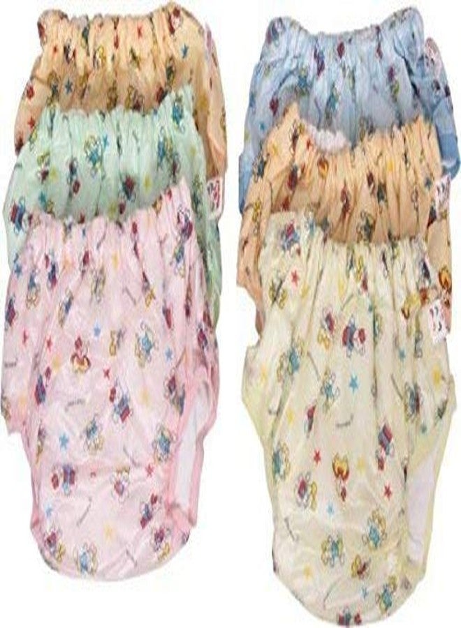 Ineffable Baby Panty for Boys and Girls Reusable Waterproof with Soft Lining Inside Absorbable Plastic Outside- Colorful Print XXL Size - Pack of 6 - Image 2