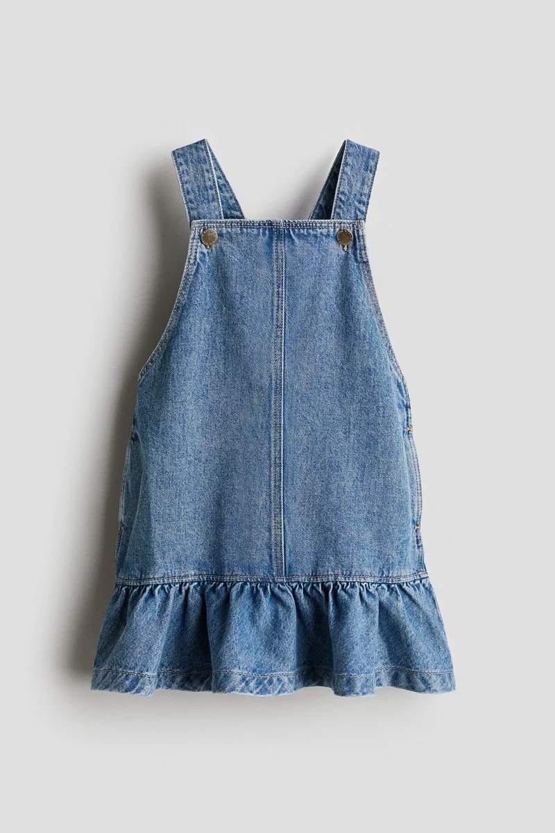 H&M Denim dungaree dress