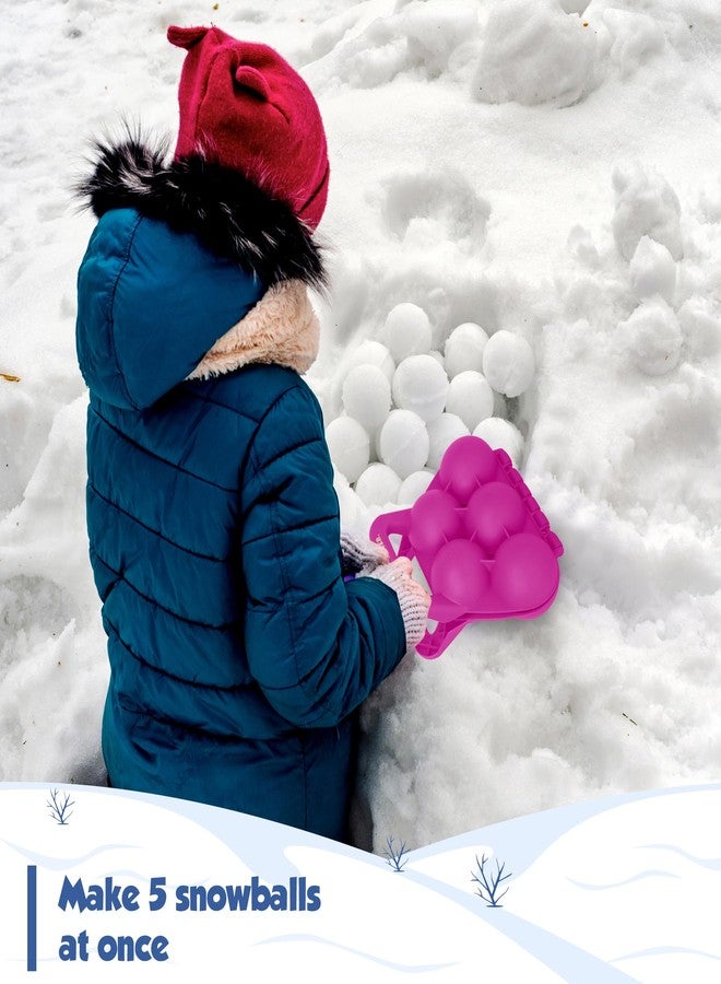 Slippery Racer 5 in 1 Snowball Maker, Red (Pink) - Image 5