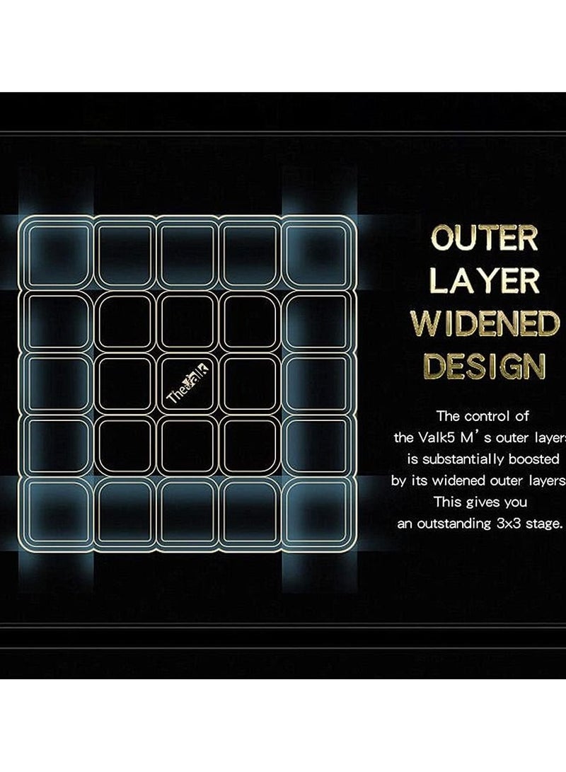كي يي مكعب سرعة مغناطيسي Qiyi Valk 5 M 5X5 بدون ملصق - Image 3