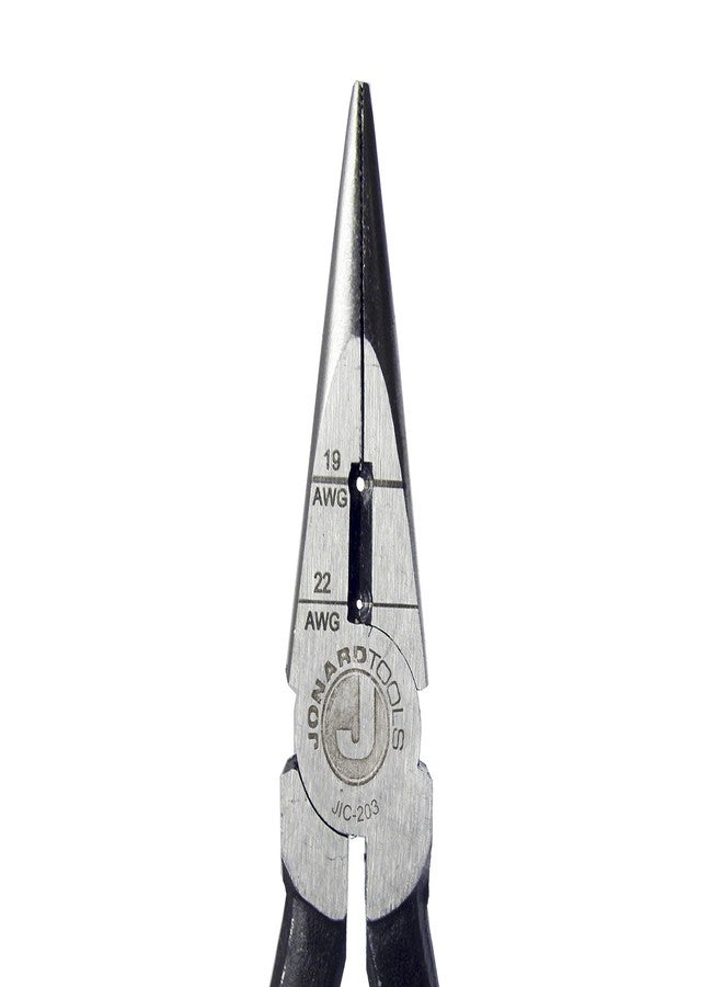 Jonard Tools Jonard JIC-203 Long Nose Switchboard Pliers, 6-7/8" Length - Image 4