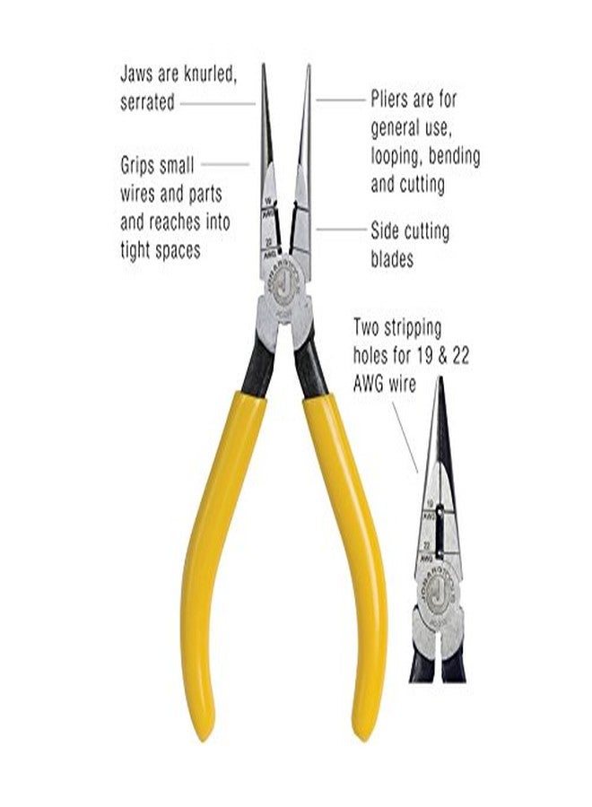 Jonard Tools Jonard JIC-203 Long Nose Switchboard Pliers, 6-7/8" Length - Image 5