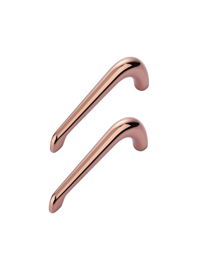 LAPO 2 Piece Pull Handles for Kitchen Cabinets & Drawers, Sleek 4 Inch Window Drawer Handles for Almirah and Cupboard, Fast & Easy Setup (96mm, Rosegold Finish, 3 Years Warranty) - Image 1