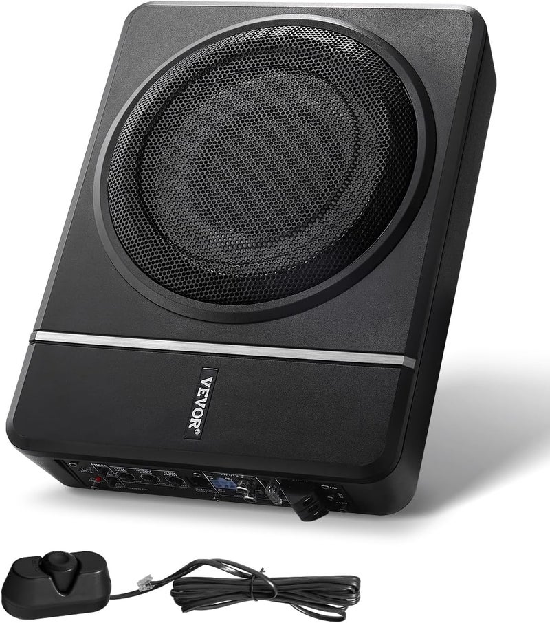 VEVOR 8" 240W مضخم صوت تحت المقعد مع مضخم مدمج - Image 1