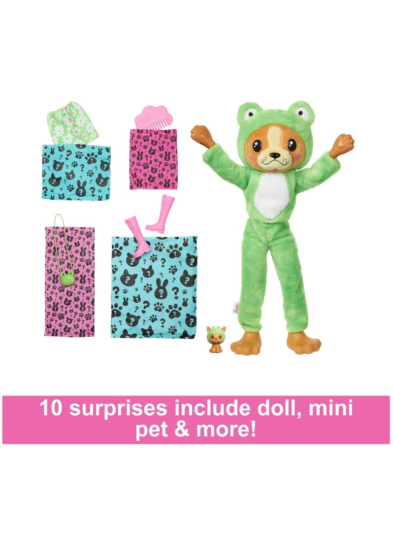 Barbie Cutie Reveal Costume Doll - Dog in Frog - Image 3