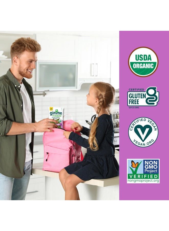Gimme Grab & Go Organic Roasted Seaweed Sheets Teriyaki Keto Vegan Gluten Free Great Source of Iodine and Omega 3's Healthy OnTheGo Snack for Kids Adults, 5 Count - Image 3