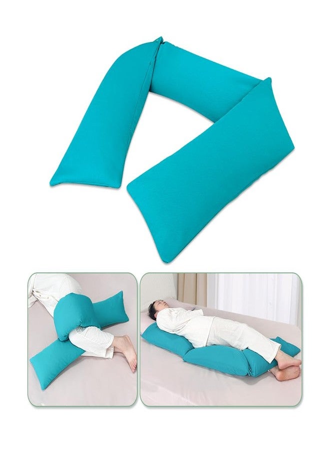 Mybow Bed Sore Turning Wedge Multi Positioning Pillows for After Surgery Bedridden Medical Wedges Bed Sore Prevention Pressure Ulcer Cushion Body Support Pillow Side Sleeping Wedge - Image 1