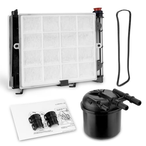 YEHERIT Fuel Filter Element 6.7 Diesel Compatible with 2017-2024 Ford F250 F350 F450 F550 Super Duty 6.7L Powerstroke, Fuel Filter Water Separator Kit Replace# FD-4624 FD-4625 HC3Z-9N184-B HC3Z-9N184-C - Image 1