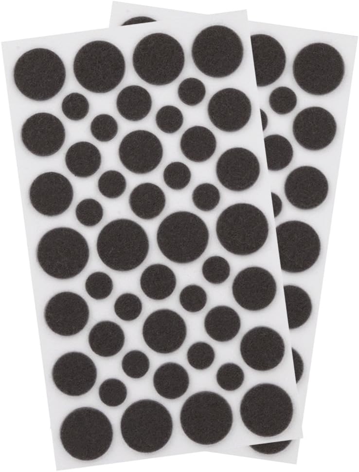 SOFTTOUCH 4924995N Craft Value Pack236 PCs DotsCork PadsFelt StripsBumpers Brown - Image 2