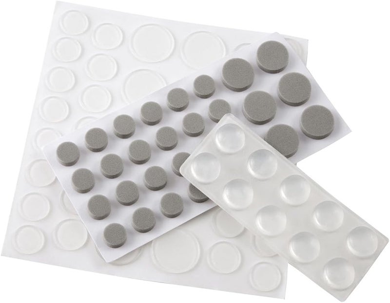 SOFTTOUCH 4924995N Craft Value Pack236 PCs DotsCork PadsFelt StripsBumpers Brown - Image 5