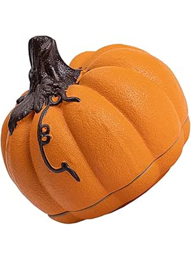 Pumpkin Ceramic Incense Holder Home Decor Aromatherapy Censer For Desktop - Image 1