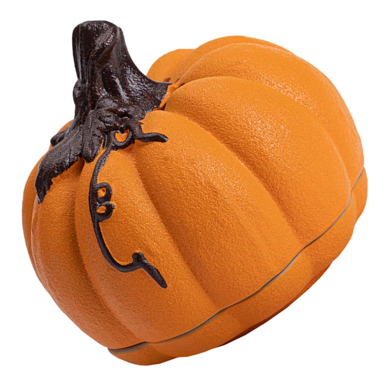 Pumpkin Ceramic Incense Holder Home Decor Aromatherapy Censer For Desktop - Image 2